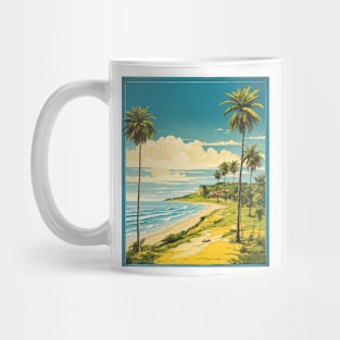 Ceara Brazil Vintage Tourism Travel Poster Art Mug